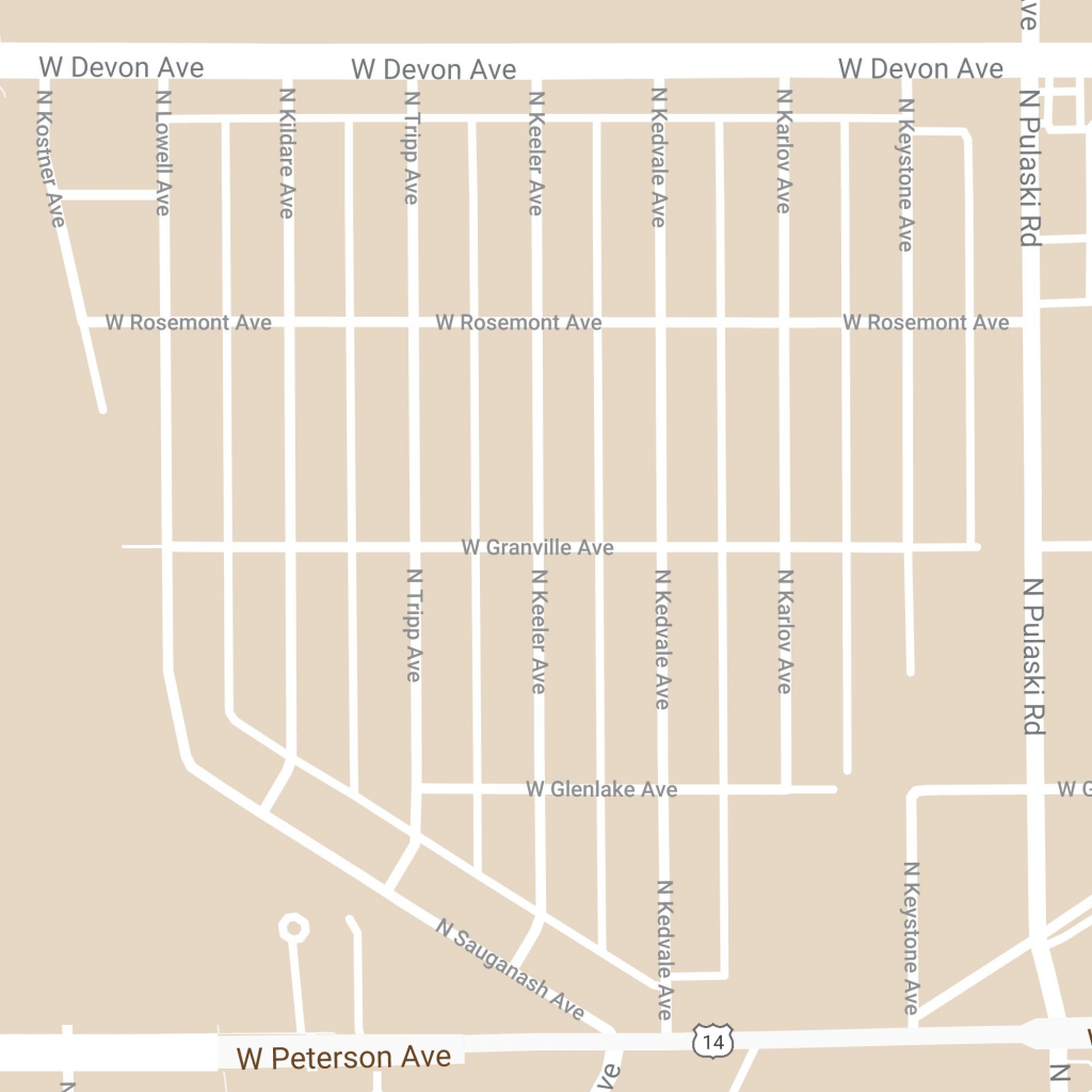 mapofsauganashparkboundaries Sauganash Park Community Association